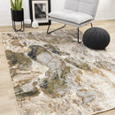  Kalora Interiors Serene Multi Distressed Marble Rug, 7'10" x 10'2" IMAGE 2