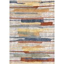  Kalora Interiors Muse Multi Modern Paint Drip Design, 5'3" x 7'10" IMAGE 1