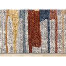  Kalora Interiors Muse Multi Modern Paint Drip Design, 5'3" x 7'10" IMAGE 8