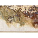  Kalora Interiors Muse Marble Grain Plush Rug, 5'3" x 7'10" IMAGE 8