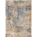  Kalora Interiors Marisa Blue Beige White Distressed Rug, 7'10" x 10'2" IMAGE 1