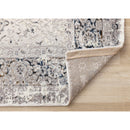  Kalora Interiors Zola Cream Blue Black Elegant Classic Rug, 5'3" x 7'7" IMAGE 6