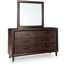  Benchcraft Dantenton Dresser with Mirror B611-31/B611-36 IMAGE 1
