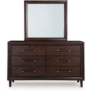  Benchcraft Dantenton Dresser with Mirror B611-31/B611-36 IMAGE 2