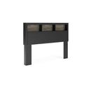  Signature Design by Ashley Broachmyn PCB1118-165 Lighted Queen Bookcase Headboard IMAGE 1