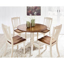  Signature Design by Ashley Round Wirloni Dining Table PCD616-15 IMAGE 4