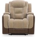  Signature Design by Ashley Mixed Motion PC8350413 Power Recliner with Adjustable Headrest IMAGE 3