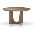  Canadel Round Modern Dining Table with Pedestal Base TRN0545425NAMMKNF/BAS01003NA25MMK IMAGE 1