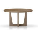  Canadel Round Modern Dining Table with Pedestal Base TRN0545425NAMMKNF/BAS01003NA25MMK IMAGE 2
