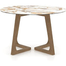  Canadel Modern Dining Table with Porcelain Top PRN04848W225MMONF/BAS01002NA25MMO IMAGE 2