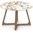  Canadel Modern Dining Table with Porcelain Top PRN04848W225MMONF/BAS01002NA25MMO IMAGE 3