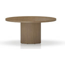  Canadel Modern Round Dining Table with Pedestal Base TRN0606025NAMMZIF/BAS01012NA25MMZ IMAGE 2