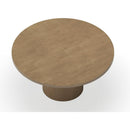  Canadel Modern Round Dining Table with Pedestal Base TRN0606025NAMMZIF/BAS01012NA25MMZ IMAGE 3
