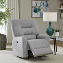  Best Home Furnishings Nika Power Swivel Glider Fabric Recliner 8NZ85 19533 IMAGE 6