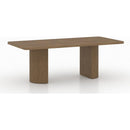  Canadel Modern Rectangle Dining Table TRE0408425NAMMZIF/BAS02000NA25MMZ IMAGE 1