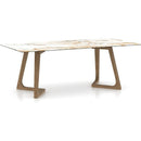  Canadel Modern Dining Table with Porcelain Top PRE04084W225MMNNF/BAS02004NA25MMN IMAGE 1