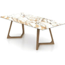  Canadel Modern Dining Table with Porcelain Top PRE04084W225MMNNF/BAS02004NA25MMN IMAGE 3
