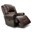  Best Home Furnishings Genet Power Fabric and Leather Recliner with Wall Recline FS9NZ64LF 28026 53556L IMAGE 2