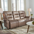  Best Home Furnishings Unity Power Reclining Leather Match Sofa S735CP4 53559L IMAGE 7