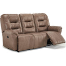  Best Home Furnishings Unity Power Reclining Leather Match Sofa S735CZ4 53559L IMAGE 2