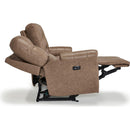  Best Home Furnishings Unity Power Reclining Leather Match Sofa S735CZ4 53559L IMAGE 6