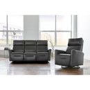 Elran Lola Reclining Leather Match Sofa Lola L005-100-410-110 Reclining Sofa IMAGE 2