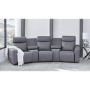  Elran Audrey Fabric 3-Seat Home Theatre Seating 4050-104 4739-61/4050-772 4739-61/4050-415 4739-61/4050-772 4739-61/4050-114 4739-61 IMAGE 1