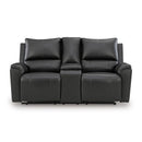  Signature Design by Ashley Glossmore Reclining Leather Match Loveseat with Console PCU1170094C IMAGE 2