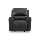  Signature Design by Ashley Glossmore Rocker Leather Match Recliner PCU1170025C IMAGE 3
