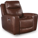  Signature Design by Ashley Next Move Power Leather Match Recliner PCU1210213C IMAGE 1
