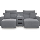  Signature Design by Ashley ModMax II Power Reclining Fabric 3 pc Sectional 6590679C/6590660C/6590697C IMAGE 1