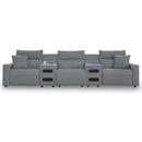  Signature Design by Ashley ModMax II Power Reclining Fabric 5 pc Sectional 6590658C/6590660C/6590646C/6590660C/6590662C IMAGE 1