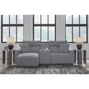  Signature Design by Ashley ModMax II Power Reclining Fabric 3 pc Sectional 6590679C/6590657C/6590662C IMAGE 5