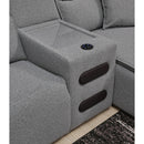  Signature Design by Ashley ModMax II Power Reclining Fabric 3 pc Sectional 6590658/6590660/6590662 IMAGE 4