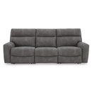  Signature Design by Ashley Next-Gen DuraPella Power Reclining Leather Look 3 pc Sectional 6100358C/6100346C/6100362C IMAGE 2