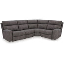  Signature Design by Ashley Next-Gen DuraPella Power Reclining Leather Look 4 pc Sectional 6100358C/6100346C/6100377C/6100362C IMAGE 1