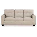  Signature Design by Ashley Santorine Stationary Leather Match Sofa 2170838C IMAGE 2