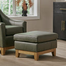  Best Home Furnishings Leather Ottoman F12HBL 54721BL IMAGE 2