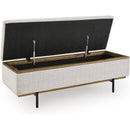  Signature Design by Ashley Dettaford Next-Gen Nuvella A3000848 Storage Bench IMAGE 3