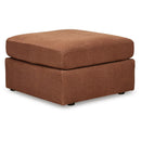  Signature Design by Ashley® Modmax 92102U19 5 pc Sectional and 3 Ottomans - Spice IMAGE 3