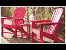 Signature Design by Ashley Outdoor Seating Adirondack Chairs P012-898 EXTERNAL_VIDEO 1