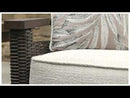 Signature Design by Ashley Outdoor Seating Loveseats P750-835 EXTERNAL_VIDEO 1